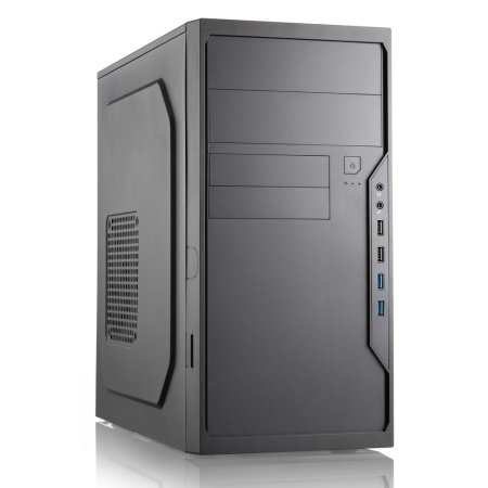 Case Foxline FL-733 [FL-733R-FZ450R-U32] mATX, 2x5.25EXT, 2x3.5EXT, 5x3.5INT, 2xUSB3.0, 2xUSB2.0, HDA, w/o FAN, w/450W ATX PSU, w/1.2m EU pwr cord (970863)