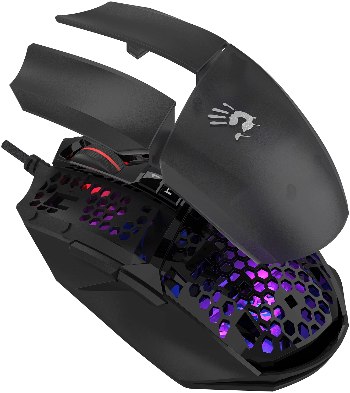Мышь A4Tech Bloody W65 Max Mini черный оптическая (12000dpi) USB (9but) Мышь A4Tech Bloody W65 Max Mini черный оптическая (12000dpi) USB (9but)