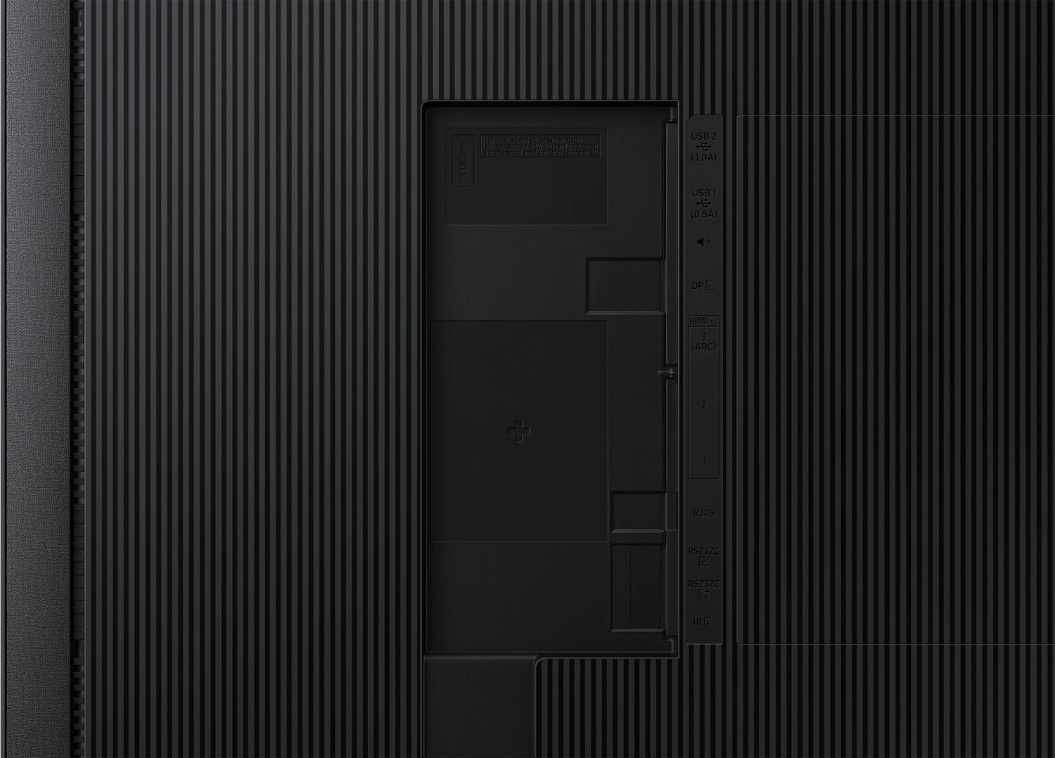 Панель Samsung 55" QM50C черный VA LED 8ms 16:9 DVI HDMI M/M матовая 4000:1 500cd 178гр/178гр 3840x2160 DP RCA Да 4K USB 18.1кг