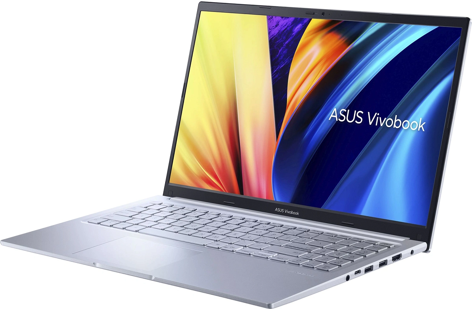 Ноутбук Asus Vivobook 15 X1502VA-BQ1373 Core i5 13420H 16Gb SSD512Gb Intel UHD Graphics 15.6" IPS FHD (1920x1080) FreeDOS silver WiFi BT Cam (90NB10T2-M01Y90)