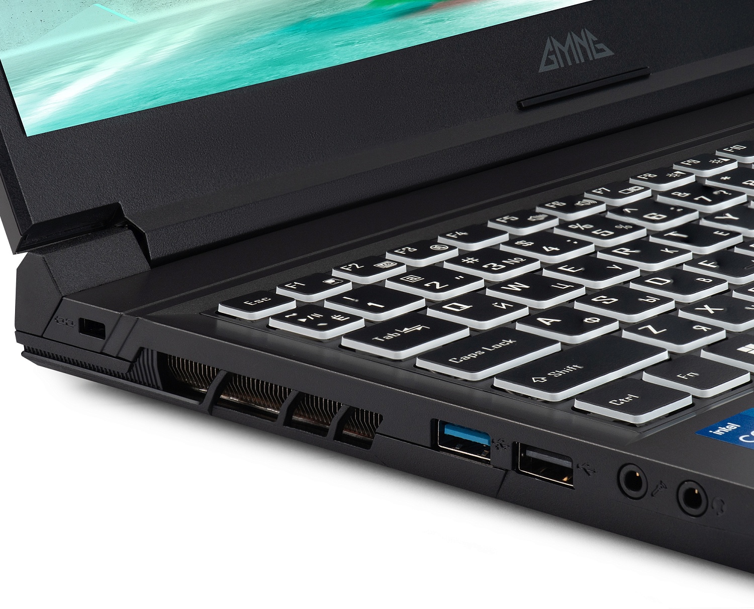 Ноутбук GMNG Rush Core i7 12700H 32Gb SSD1Tb NVIDIA GeForce RTX 3060 6Gb 15.6" IPS QHD (2560x1440) noOS dk.grey WiFi BT Cam 3410mAh (MN15P7-BEСN02)