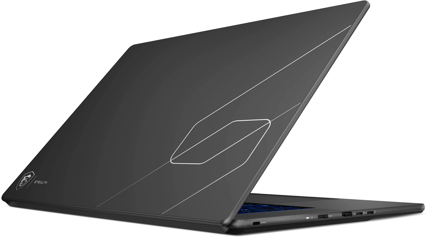 Ноутбук MSI Stealth 16 AI+ B3WI-012RU Core Ultra 9 386H 32Gb SSD1Tb NVIDIA GeForce RTX5080 16Gb 16" OLED QHD+ (2560x1600) Windows 11 Home black WiFi BT Cam (9S7-263111-012)