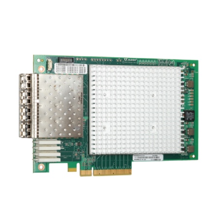 QLE2694-SR-CK 16Gb/s FC HBA, 4-port, PCIe v3.0 x8, LC SR MMF, Full Height