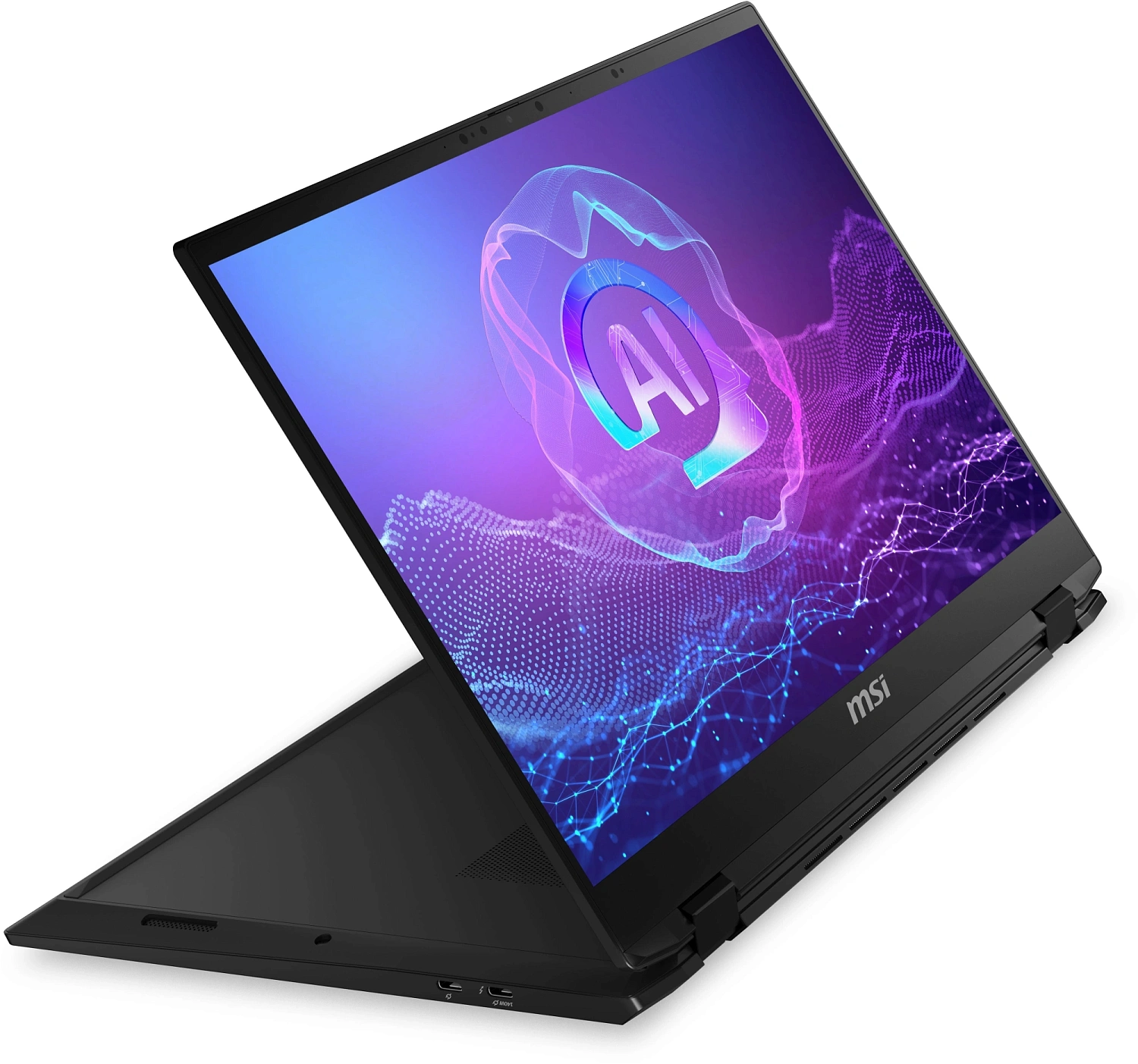 Ноутбук MSI SummitPro 16 AI A2HVETG-084RU Intel Core Ultra 9 285H/32Gb (soldered D5)/SSD1Tb/RTX4050 6Gb (45W)/16"/IPS/Touch/WQXGA/2560x1600/165Hz/Win11Pro/Black/2.1kg
