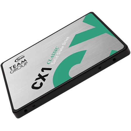 2.5" 960GB Team Group CX1 Client SSD (T253X5960G0C101) SATA 6Gb/s, 540/490, MTBF 1M, 3D TLC, 800TBW, 0,76DWPD, RTL {051911}