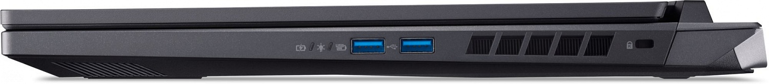 Ноутбук Acer Nitro 17 AN17-51-716G Core i7 13700H 16Gb SSD1Tb NVIDIA GeForce RTX4050 8Gb 17.3" IPS QHD (2560x1440) noOS black WiFi BT Cam (NH.QK5CD.001)