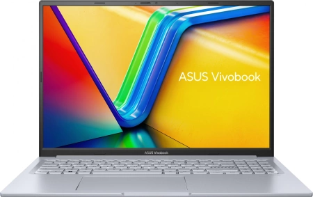 Ноутбук Asus VivoBook 16X K3605ZV-N1151 Core i7 12700H 16Gb SSD1Tb NVIDIA GeForce RTX4060 8Gb 16" IPS WUXGA (1920x1200) noOS silver WiFi BT Cam (90NB11W2-M008W0)