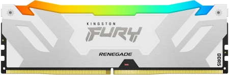 Оперативная память Kingston 16GB 7600MT/s DDR5 CL38 DIMM FURY Renegade RGB White XMP