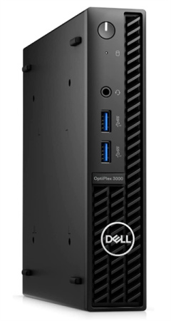 Настольный компьютер DELL OptiPlex 3000 Micro Core i5-12500T 16GB (1x16GB) DDR4 256GB SSD Intel Integrated Graphics,Wi-Fi/BT Linux,1y, Russian Wired Keyboard and Optical Mouse