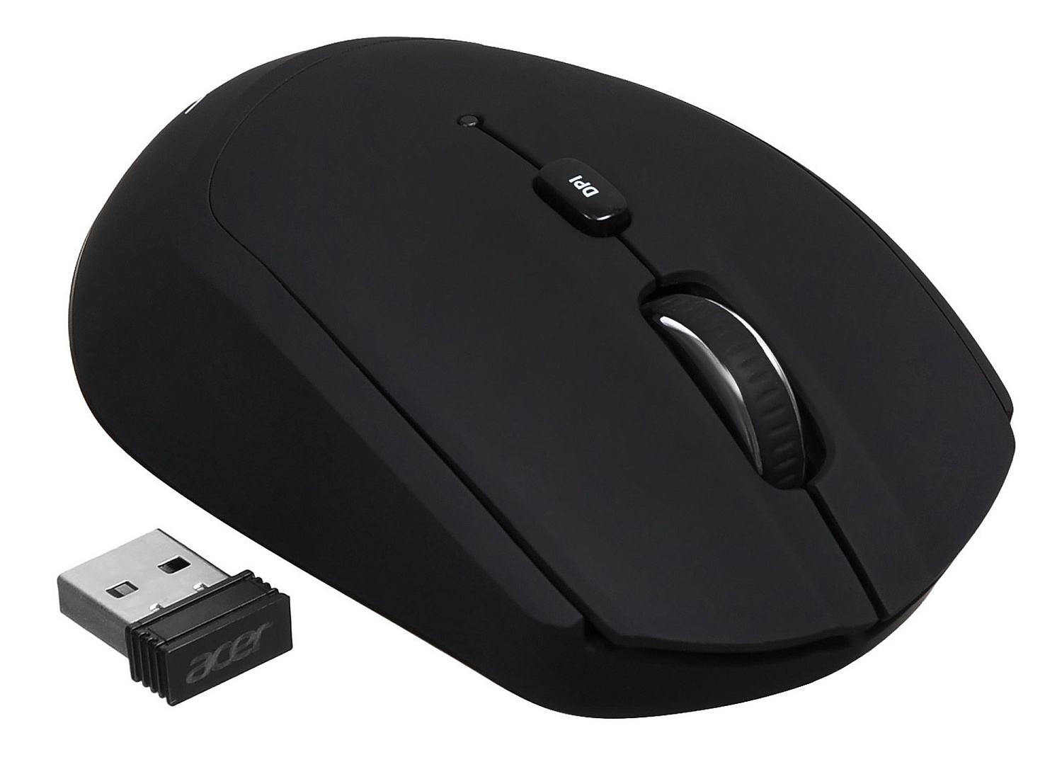 Мышь Acer OMR050 черный оптическая (1600dpi) беспроводная BT/Radio USB (6but) Мышь Acer OMR050 черный оптическая (1600dpi) беспроводная BT/Radio USB (6but)