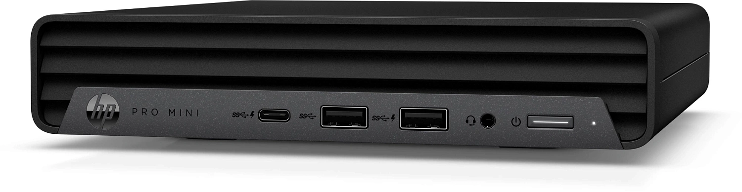 Неттоп HP ProDesk 400 G9 Mini i5 14500T (1.7) 16Gb SSD512Gb UHDG 730 Windows 11 Pro 64 GbitEth WiFi BT 90W мышь клавиатура черный