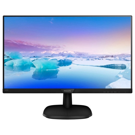 23.8" PHILIPS 243V7QDAB (00/01) Black (IPS, 1920x1080, D-sub+DVI+HDMI, уц-3-7 10M:1, 75Hz, MM), (742393) (742386)