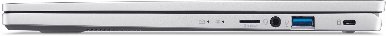 Ноутбук Acer Swift Go 14 SFG14-71-51EJ Ryzen 5 7530U 16Gb SSD512Gb AMD Radeon 14" OLED 2.8K (2880x1800) Windows 11 Home silver WiFi BT Cam (NX.KMZCD.002)