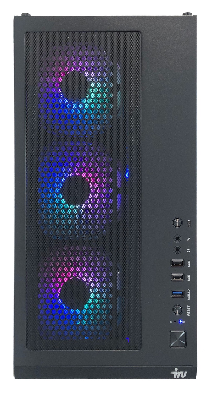ПК IRU Game 710Z5GP MT i7 11700F (2.5) 32Gb SSD1Tb RTX3090 24Gb Free DOS GbitEth 800W черный (1841989)