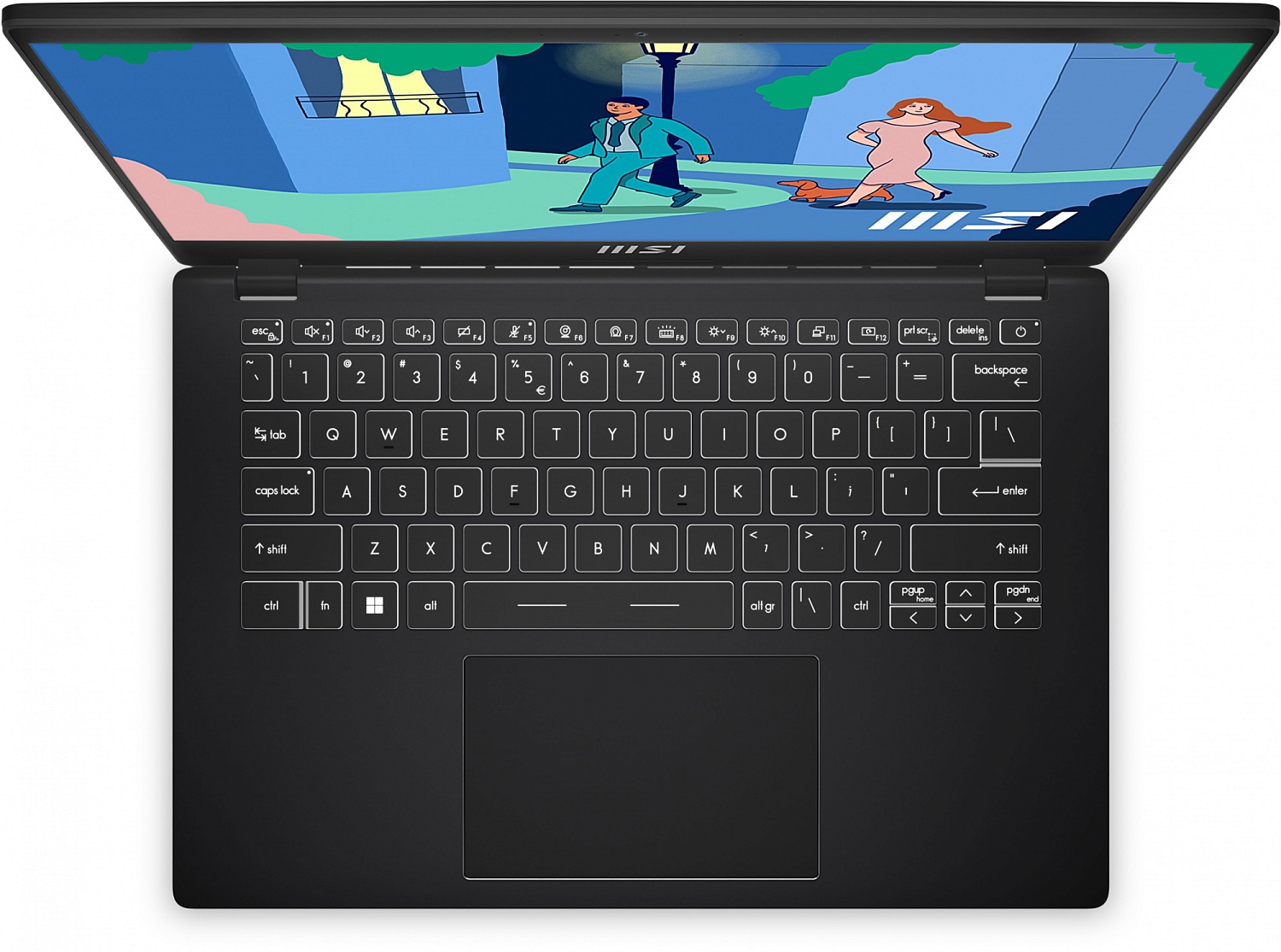 Ноутбук MSI Modern 14 C5M-012RU Ryzen 5 5625U 16Gb SSD512Gb AMD Radeon 14" IPS FHD (1920x1080) Windows 11 Home black WiFi BT Cam (9S7-14JK12-012)