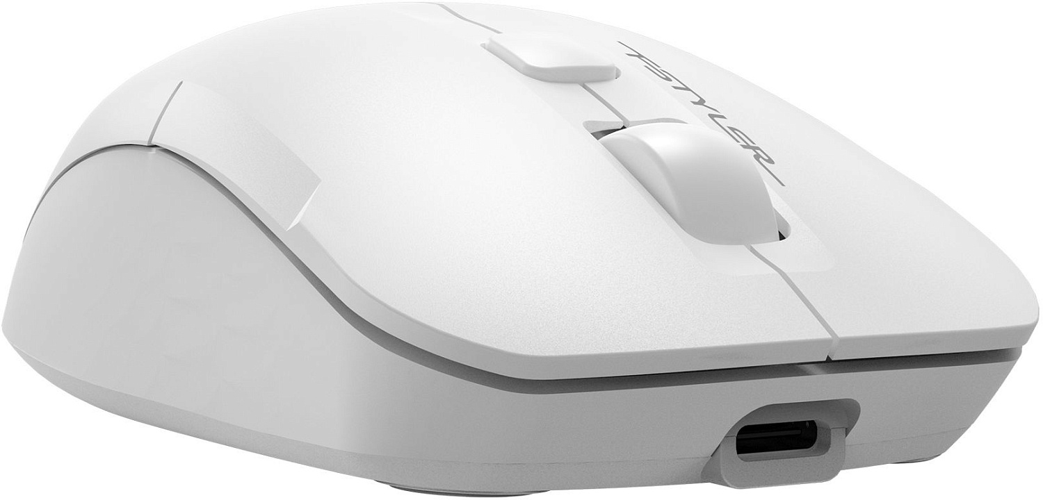 Мышь A4Tech Fstyler FG16CS Air белый оптическая (2000dpi) silent беспроводная USB для ноутбука (3but) Мышь A4Tech Fstyler FG16CS Air белый оптическая (2000dpi) silent беспроводная USB для ноутбука (3but)