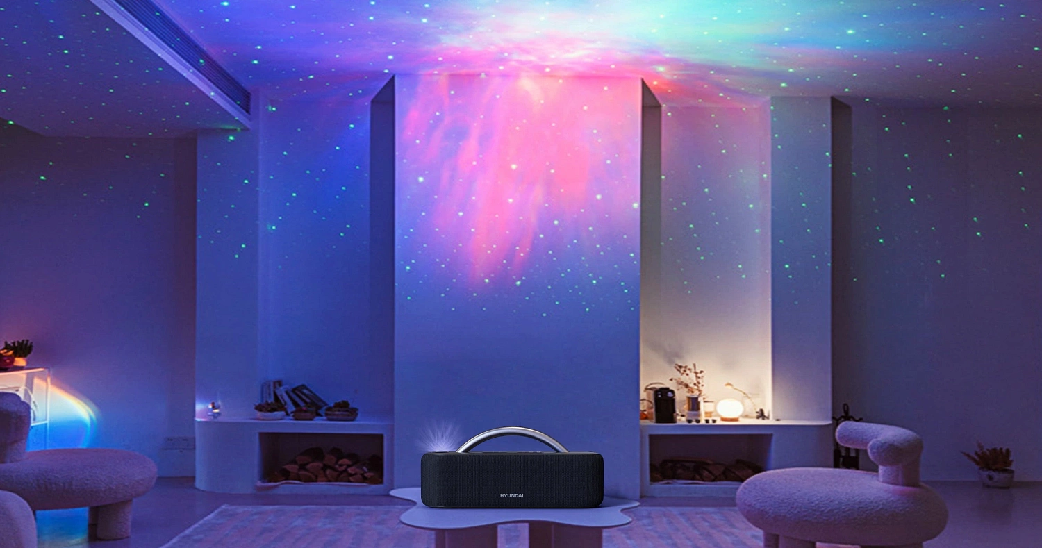 Колонка порт. Hyundai H-PS1028 черный 60W 2.0 BT 10м 4400mAh Колонка порт. Hyundai H-PS1028 черный 60W 2.0 BT 10м 4400mAh