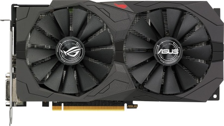 Видеокарта Asus PCI-E ROG-STRIX-RX560-4G-V2-GAMING AMD Radeon RX 560 4Gb 128bit GDDR5 1199/6000 DVIx1 HDMIx1 HDCP Ret