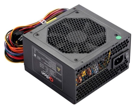 Блок питания Qdion ATX 600W Q-DION QD600-PNR 80+ 80+ (20+4pin) APFC 120mm fan 5xSATA