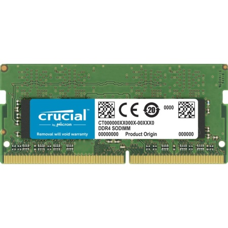 OEM 32GB Crucial DDR4 3200 SO DIMM CT32G4SFD832A Non-ECC, CL22, 1.2V, DRx8, RTL, (822499) {100}