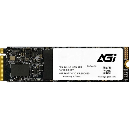 Твердотельный накопитель SSD AGI AI818 PCIe Gen.4 512GB RETAIL-Color Box
