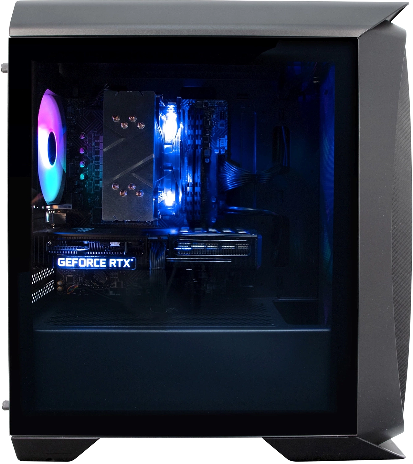 ПК IRU Game 520 MT Ryzen 7 3700X (3.6) 16Gb SSD500Gb RTX3070 8Gb Windows 10 Home Single Language 64 GbitEth 700W черный (1591964)