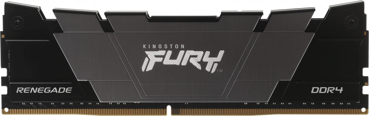 Память DDR4 4x8GB 3600MHz Kingston KF436C16RB2K4/32 Fury Renegade Black RTL Gaming PC4-25600 CL16 DIMM 288-pin 1.35В kit single rank с радиатором Ret
