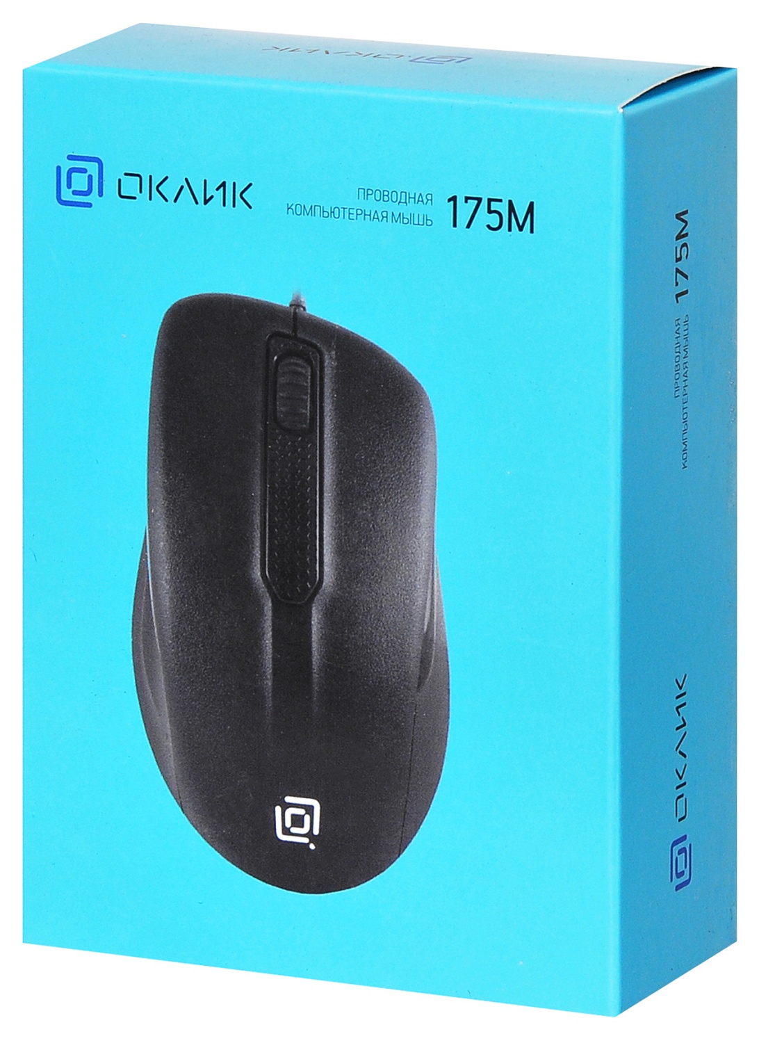 Мышь Оклик 175M черный оптическая (1000dpi) USB (3but) Мышь Оклик 175M черный оптическая (1000dpi) USB (3but)