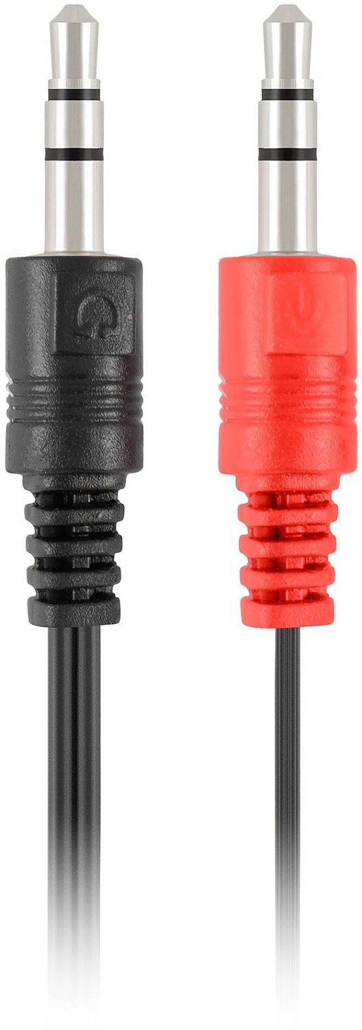 Наушники с микрофоном Оклик HS-M100 черный 1.8м накладные оголовье (1532004)