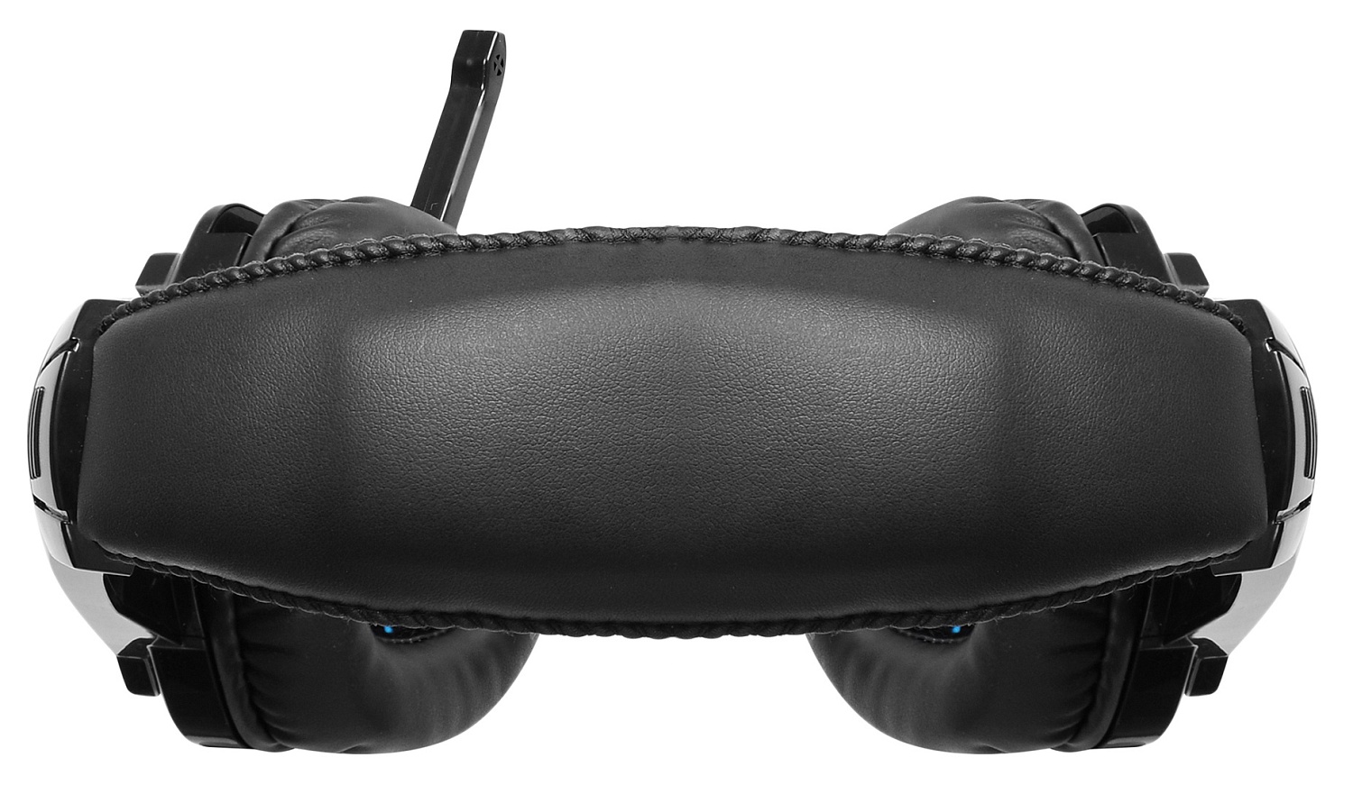 Наушники с микрофоном Оклик HS-L310G Guardian черный/золотистый 2.2м мониторные оголовье (359483)