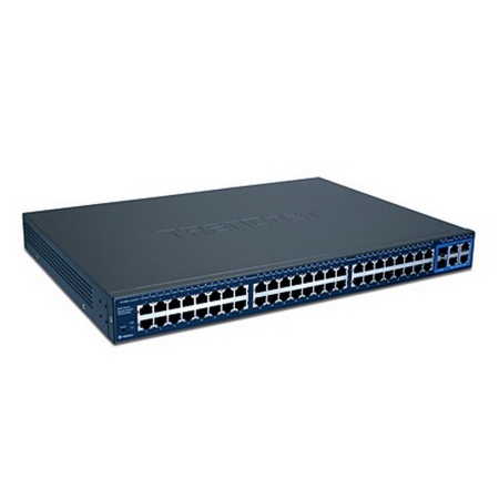 48-Port 10/100Mbps Web Smart Switch w/ 4 Gigabit Ports and 2 Mini-GBIC Slots RTL {3}