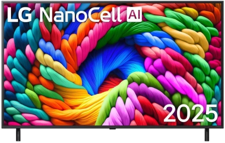 Телевизор LED LG 55" 55NANO90A6B.ARUG синяя сажа 4K Ultra HD 60Hz DVB-T DVB-T2 DVB-C DVB-S DVB-S2 USB WiFi Smart TV