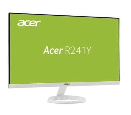 Монитор LCD R241YBwmix 23.8'' [16:9] 1920х1080(FHD) IPS, nonGLARE, 75 Hz, 250 cd/m2, H178°/V178°, 1000:1, 100M:1, 16.7M, 1ms, VGA, HDMI, Height adj, Tilt, Speakers, 3Y, White