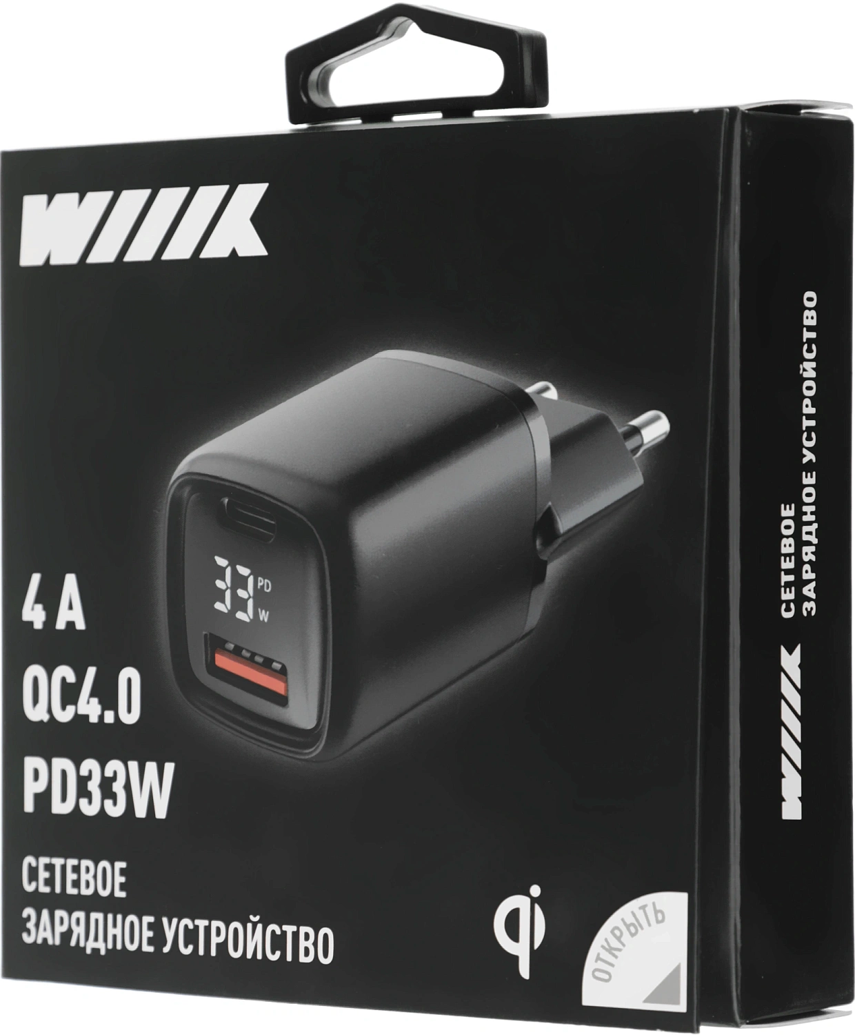 Сетевое зар./устр. Wiiix UNNK-4-2-24QCPD-FAST 15W 2.4A (PD+QC)