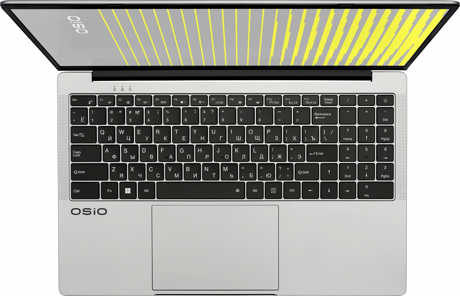 Ноутбук Osio FocusLine F150i-002 Core i3 1125G4 16Gb SSD256Gb Intel UHD Graphics 15.6" IPS FHD (1920x1080) Windows 11 Home grey WiFi BT Cam 6000mAh