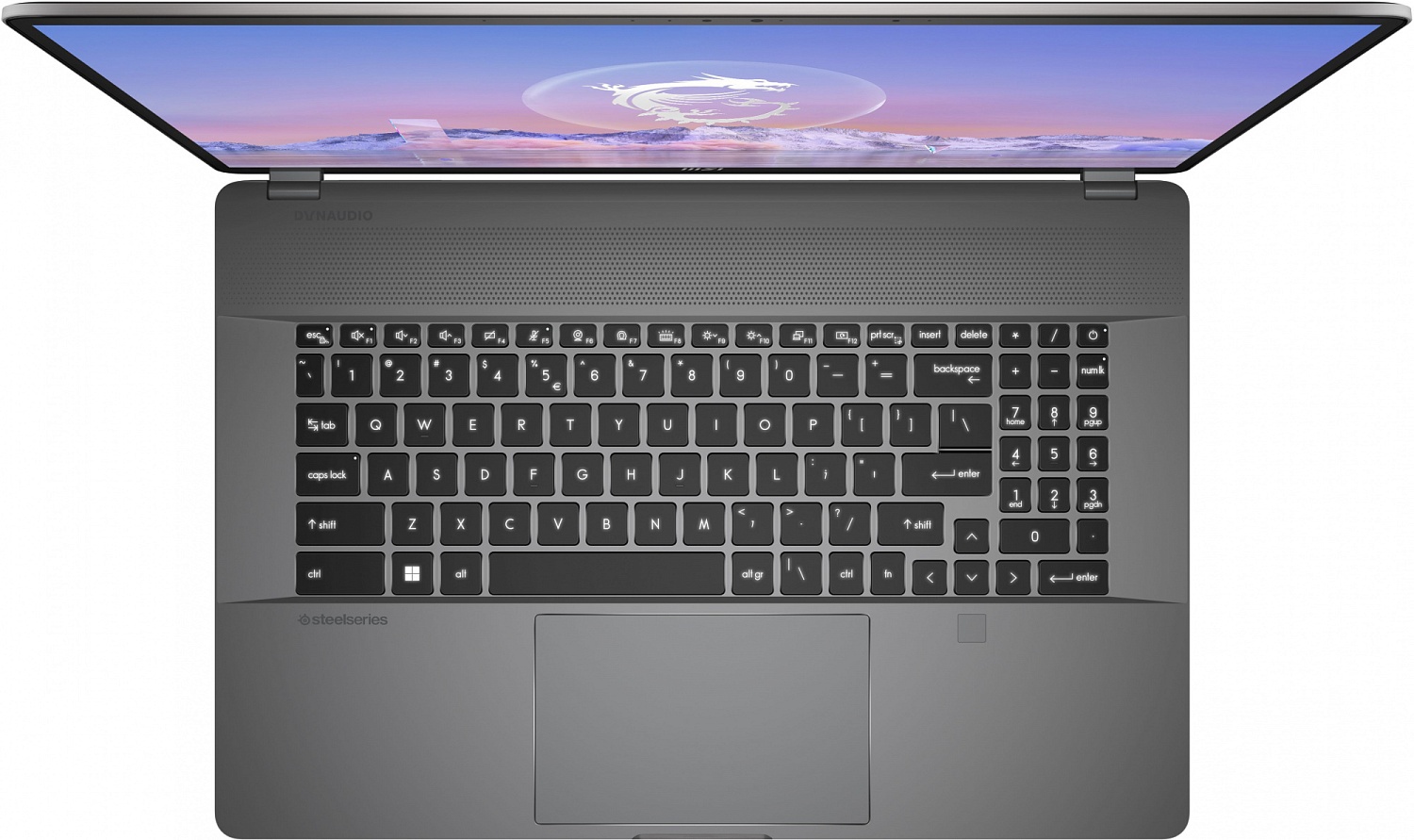 Ноутбук MSI Creator Z17 HX Studio A13VFT-063RU Core i9 13950HX 64Gb SSD2Tb NVIDIA GeForce RTX4060 8Gb 17" IPS Touch QHD+ (2560x1440) Windows 11 Professional grey WiFi BT Cam (9S7-17N212-063)