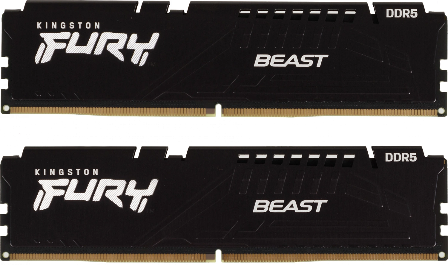 Оперативная память Kingston 32GB 5600MT/s DDR5 CL40 DIMM kit (2x16GB) FURY Beast Black XMP