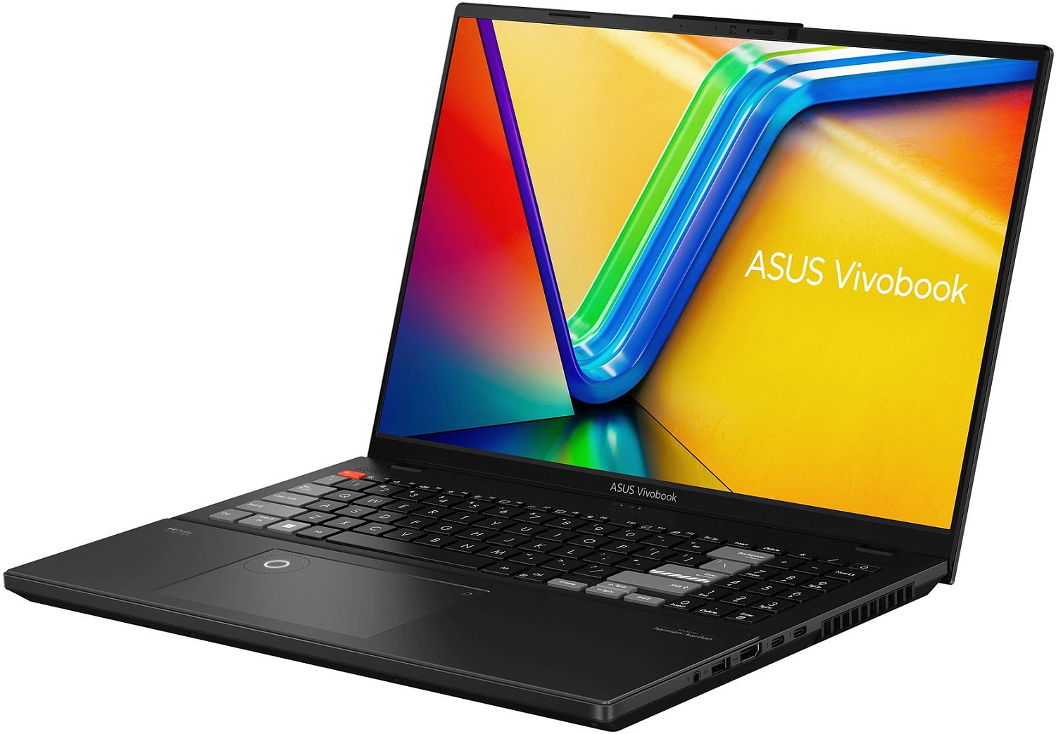 Ноутбук Asus Vivobook Pro 16X OLED K6604JV-MX112W Core i7 13700HX 16Gb SSD1Tb NVIDIA GeForce RTX4060 8Gb 16" OLED 3.2K (3200x2000) Windows 11 Home black WiFi BT Cam (90NB1102-M00540)