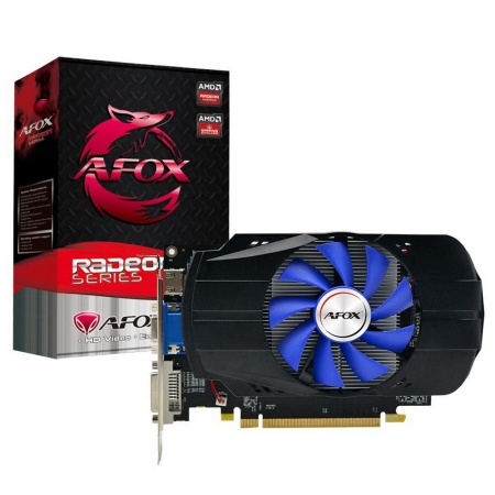 Видеокарта Afox Bad Pack R7 350 Single Fan AFR7350-2048D5H4-V3 2GB GDDR5 128bit VGA DVI HDMI RTL{30} (784238)