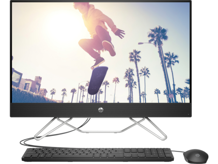 Моноблок HP 27-cb1085ci NT 27" FHD(1920x1080) Ryzen 3 5425U, 8GB DDR4 3200 (2x4GB), SSD 256Gb,  AMD integrated graphics, noDVD,Rus/Eng kbd&mouse wired, HD Webcam, Jet Black, FreeDOS, 1Y Wty