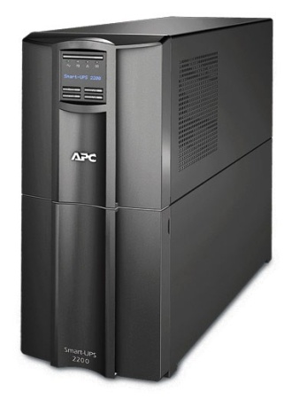 Источник бесперебойного питания APC Smart-UPS 2200VA/1980W, Line-Interactive, LCD, Out: 220-240V 8xC13 (4-Switched) 1xC19, SmartSlot, EPO, HS User Replaceable Bat, Black, 3(2) y.war.(REP: SUA2200I)