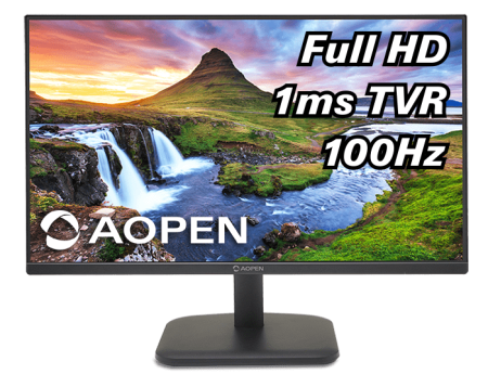 Монитор Aopen 23.8" 24CL1YEbmix черный IPS LED 1ms 16:9 HDMI M/M матовая 250cd 178гр/178гр 1920x1080 100Hz VGA FHD 2.1кг