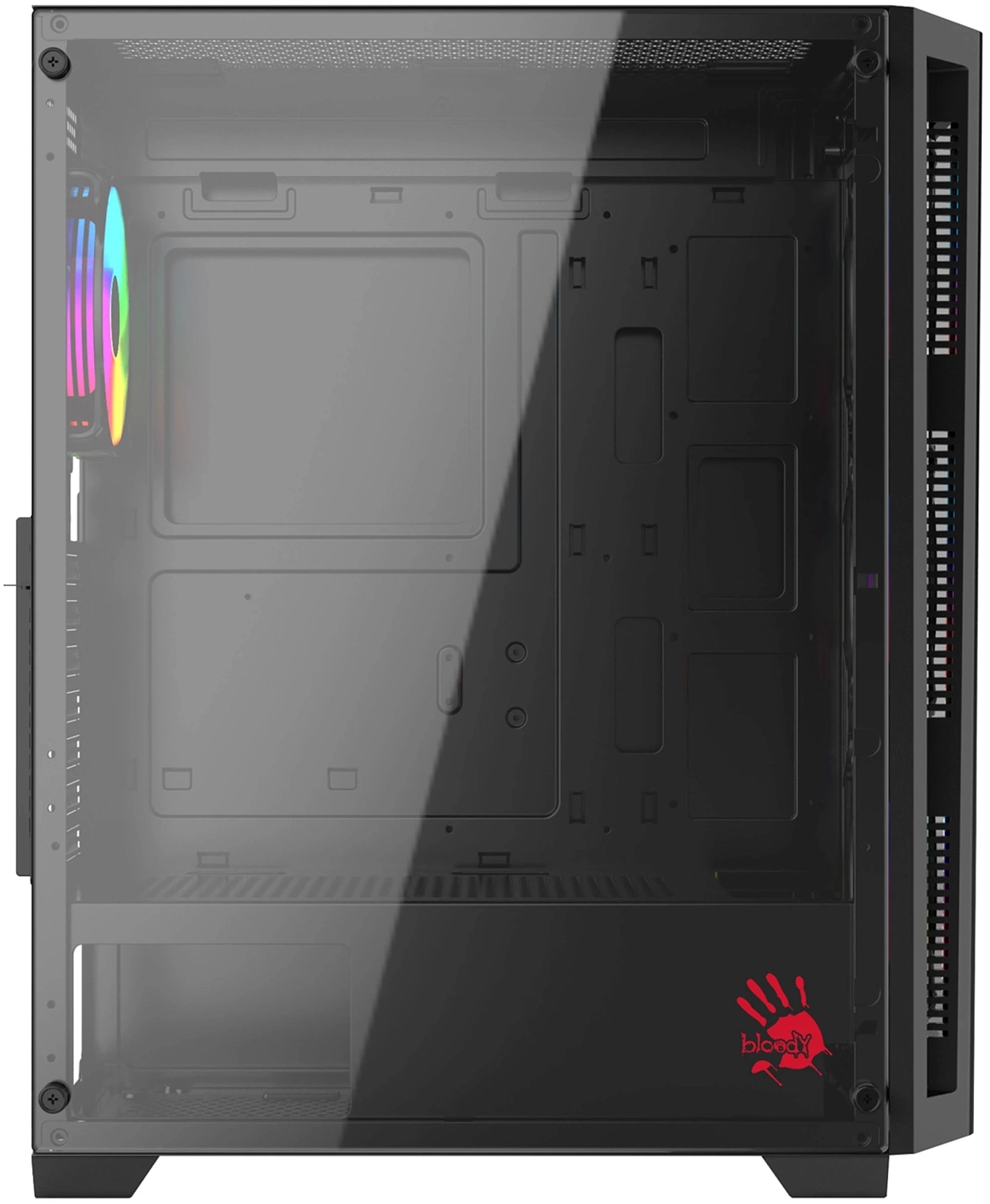 Корпус Bloody BD-CC120F черный без БП ATX 8x120mm 1xUSB2.0 1xUSB3.0 audio bott PSU Корпус Bloody BD-CC120F черный без БП ATX 8x120mm 1xUSB2.0 1xUSB3.0 audio bott PSU