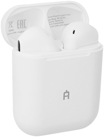 Беспроводные наушники Light TWS white