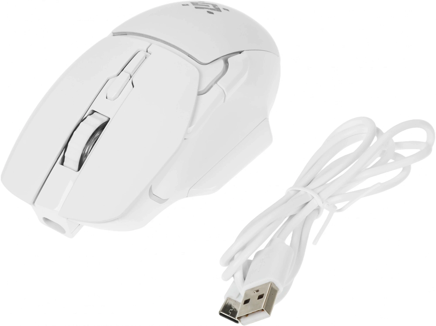 Мышь Defender Stix GM-009 белый оптическая 3200dpi беспров. USB-C 6but (52009) Мышь Defender Stix GM-009 белый оптическая 3200dpi беспров. USB-C 6but (52009)