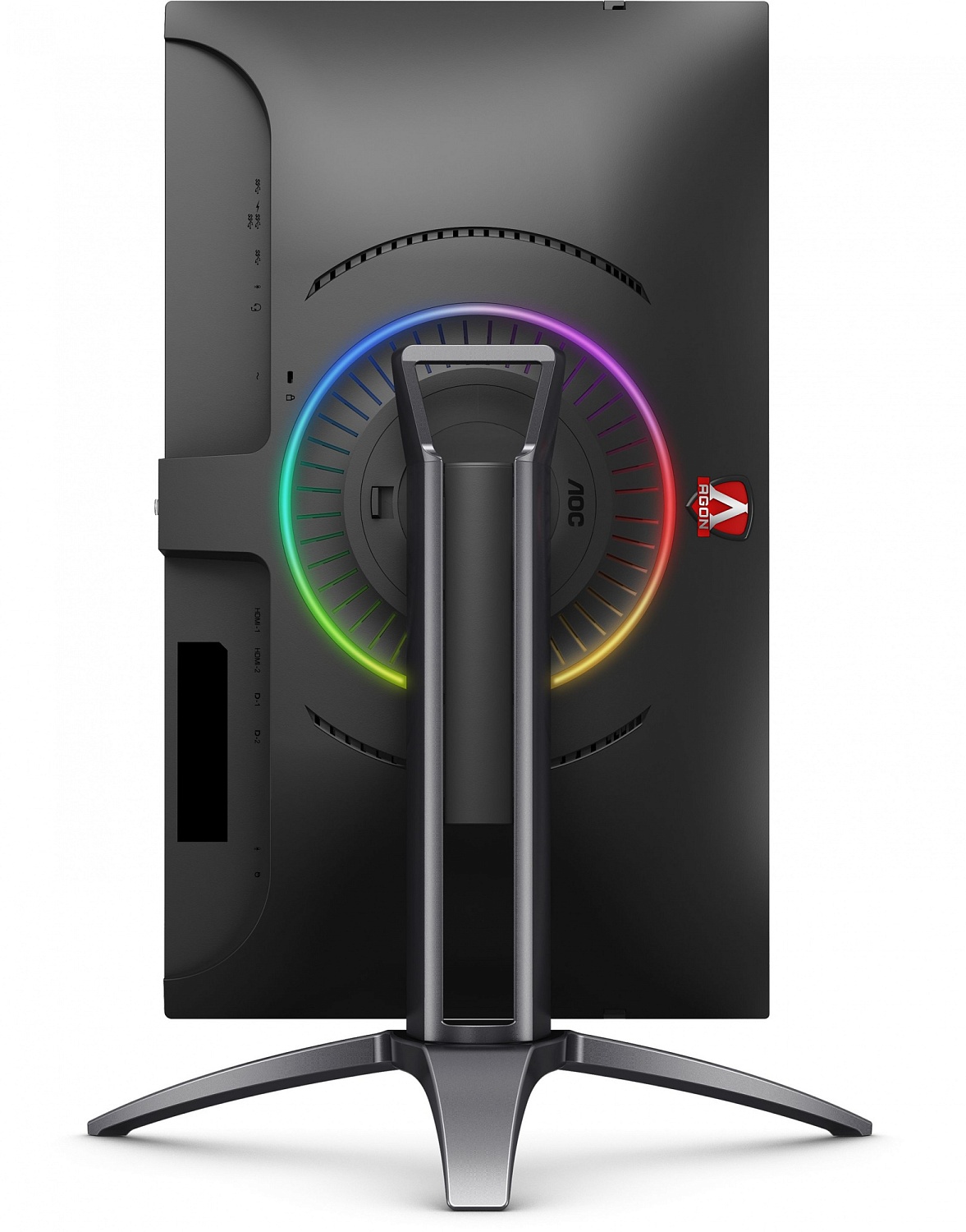 Монитор AOC 27" Gaming AG273QZ черный TN LED 0.5ms 16:9 HDMI M/M матовая HAS 400cd 170гр/160гр 2560x1440 240Hz FreeSync Premium Pro DP 2K USB 8.4кг