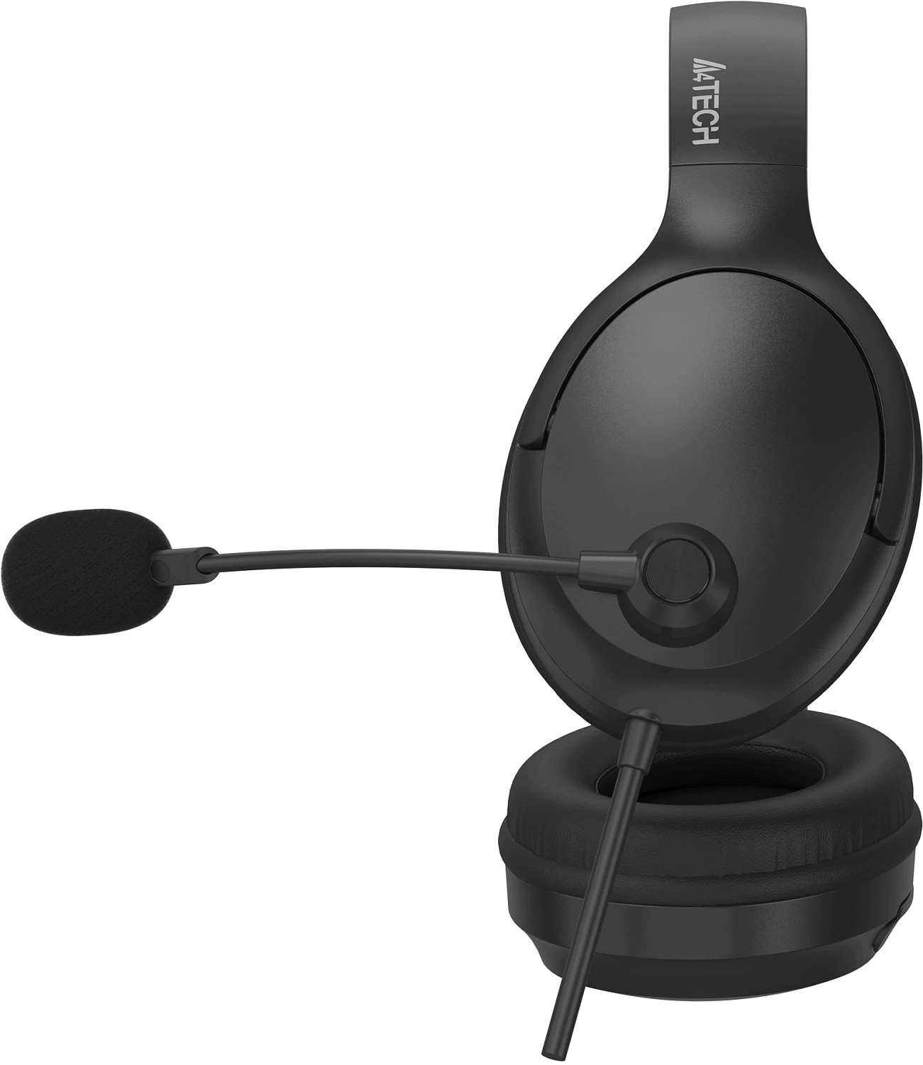 Наушники с микрофоном A4Tech Fstyler FH280U черный 2м мониторные USB оголовье (FH280U)