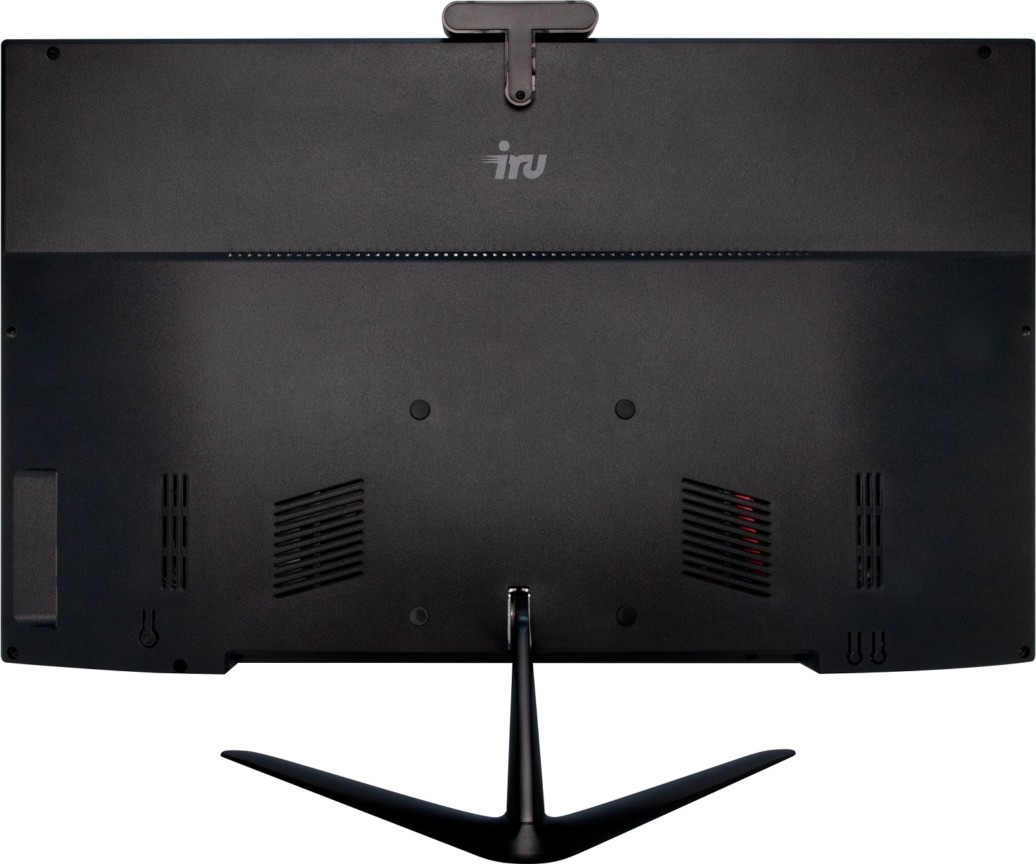 Моноблок IRU Агат 313 23.8" Full HD i3 10100 (3.6) 8Gb SSD256Gb UHDG 630 Free DOS GbitEth WiFi BT 120W клавиатура мышь Cam черный 1920x1080 (RUS)