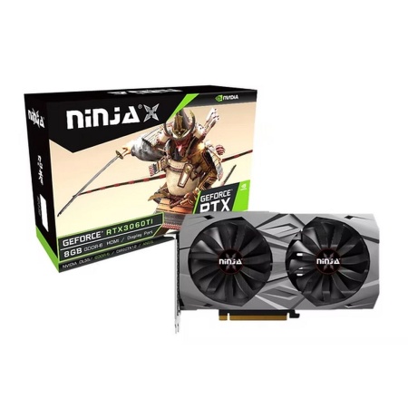 Видеокарта Ninja (Sinotex) RTX3060Ti 8GB GDDR6 256bit 3xDP HDMI 2FAN RTL