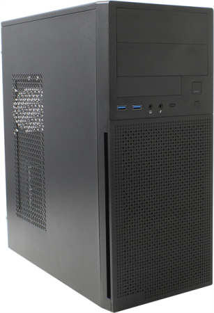 Корпус MidiTower Powerman DA815BK Black PMP-500ATX-F 2*USB 3.0 ATX